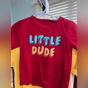 5T Children’s Place Graphic Tee “Little Dude”